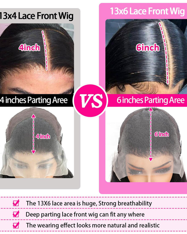 HD  13x6 Frontal Lace Wigs