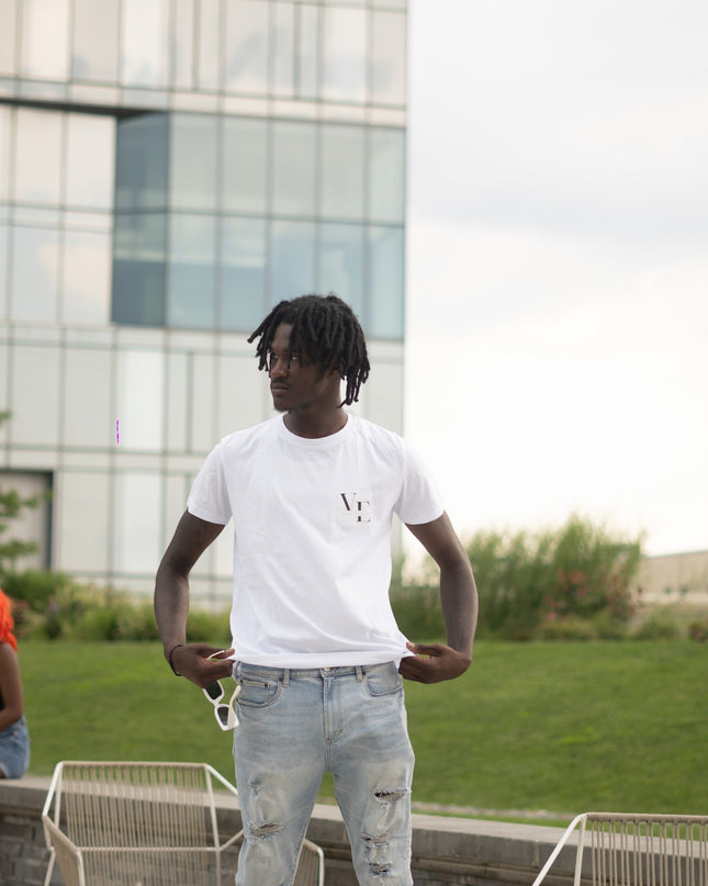 "White VE" Summer Men Tee