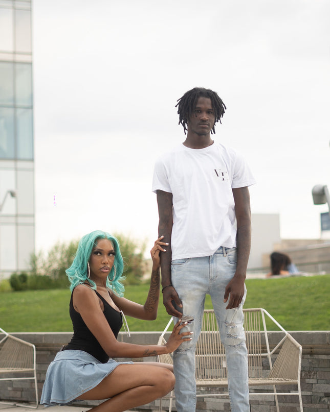 "White VE" Summer Men Tee