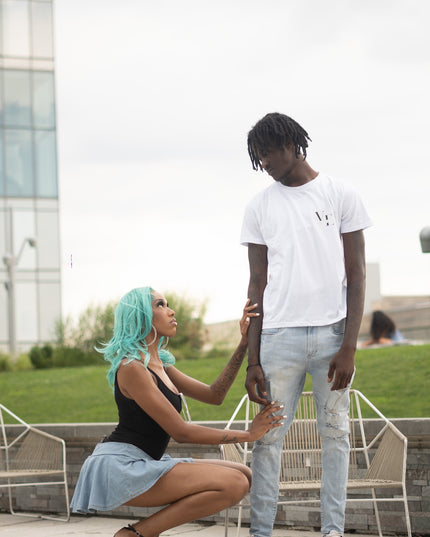 "White VE" Summer Men Tee