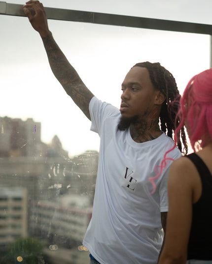 "White VE" Summer Men Tee