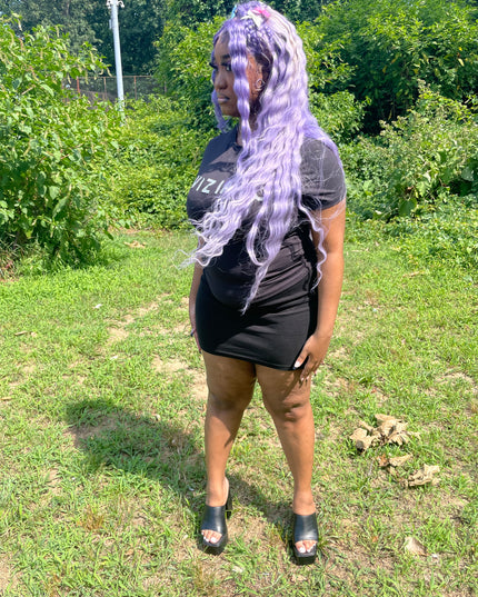 Purple 13x4 HD Lace Frontal Straight Wigs