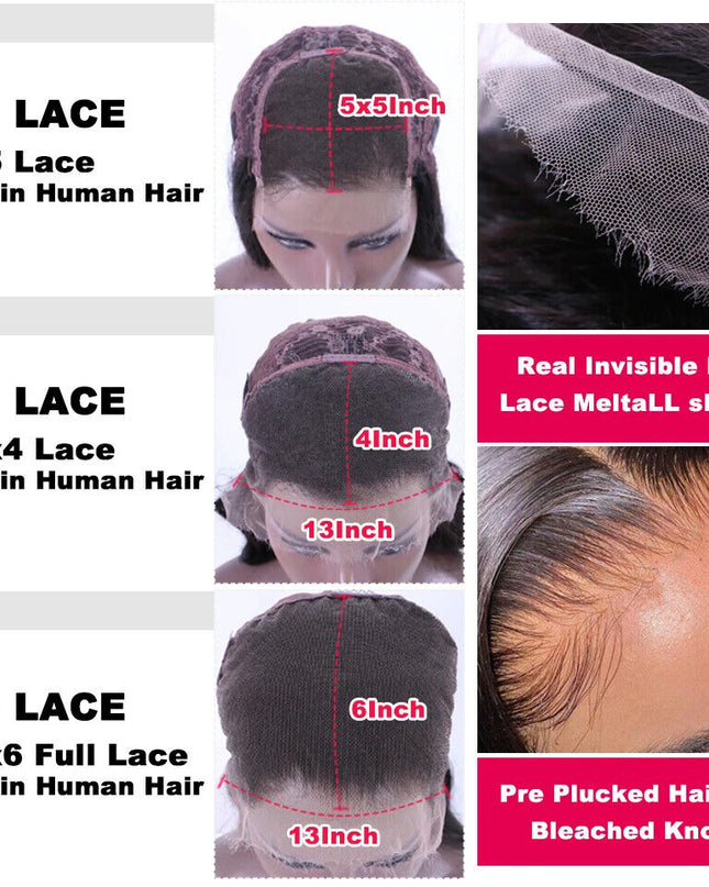 HD  13x6 Frontal Lace Wigs