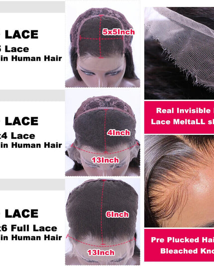 HD Lace 13x4 Frontal Straight Wigs