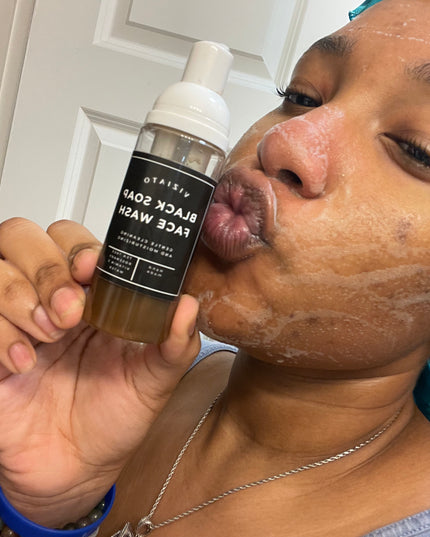 Foaming Black Soap Face Wash