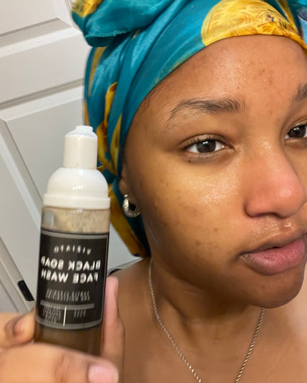 Foaming Black Soap Face Wash