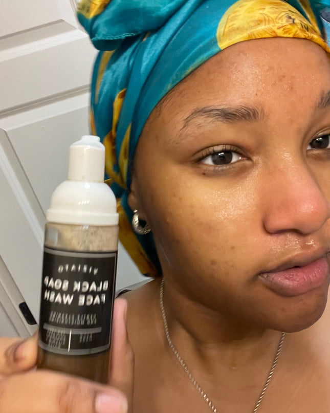 Foaming Black Soap Face Wash