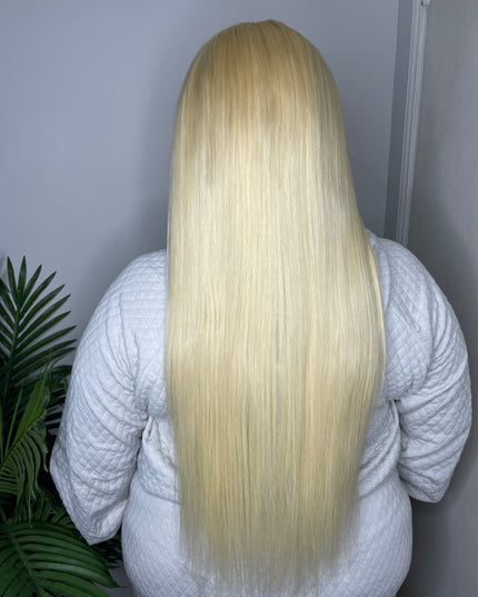 HD 13x4 Lace 613 Frontal Straight Wigs