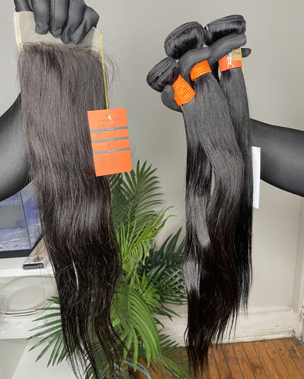 3 Bundles & 4x4 Closure